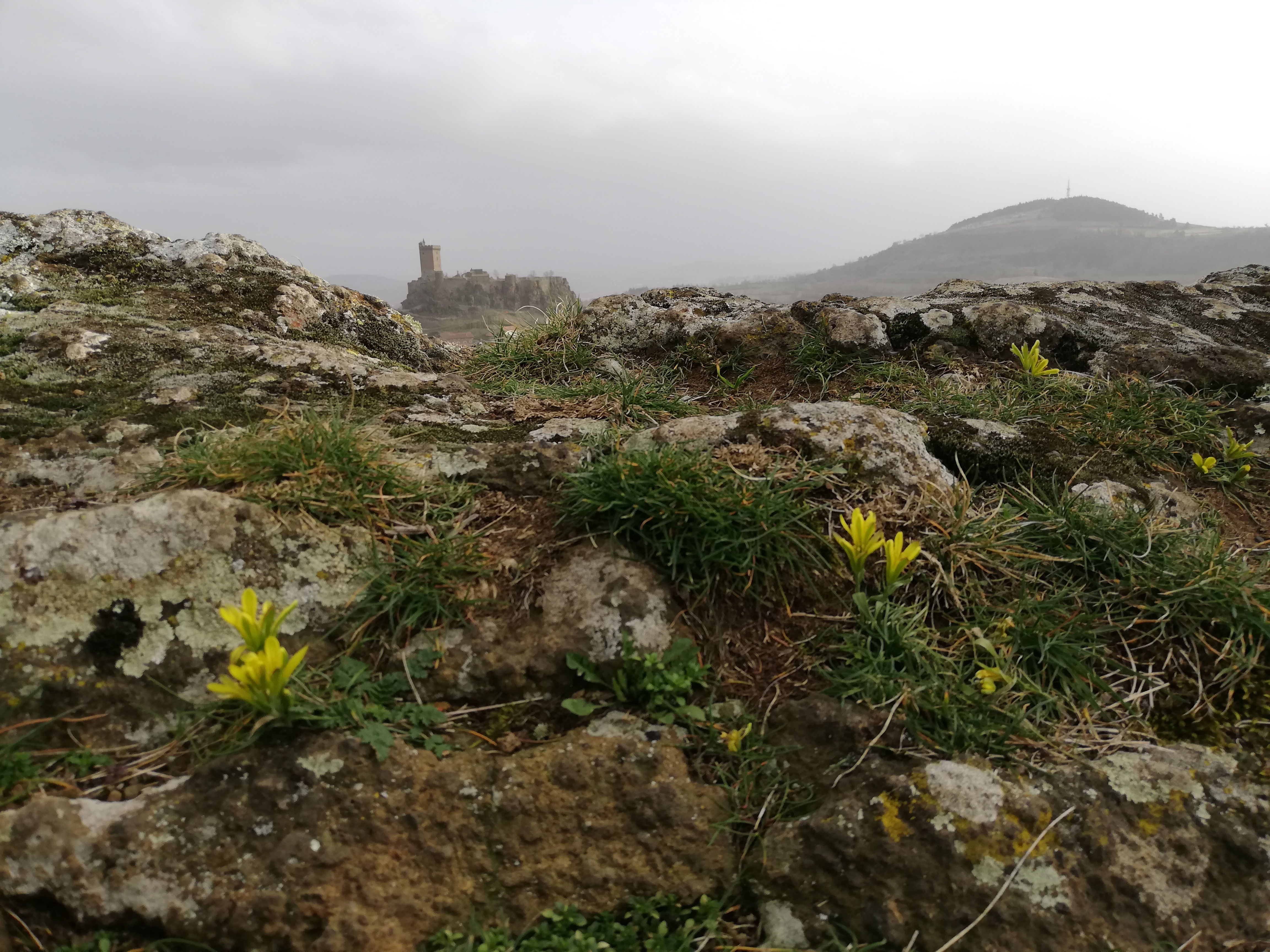 Vue de la roche Flayac Polignac